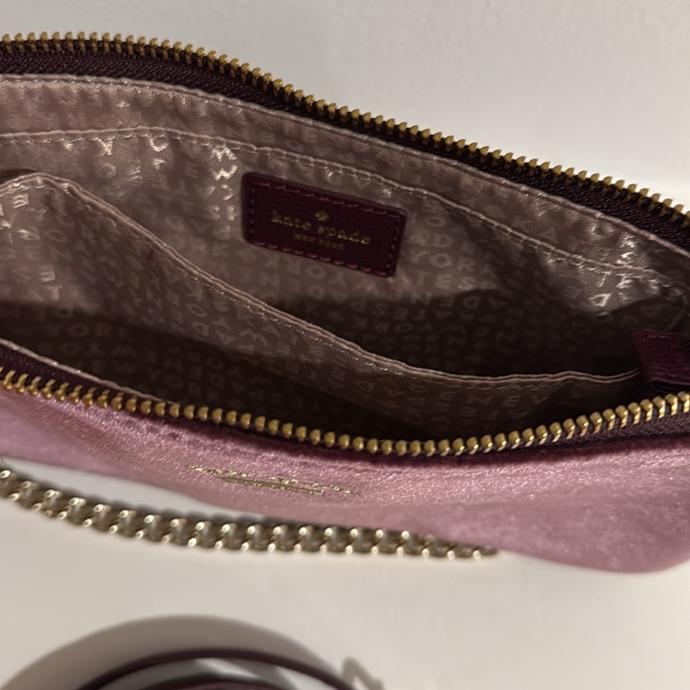 Kate Spade Tillie Dawn Place Velvet Crossbody Purse NWOT - Picture 3 of 5
